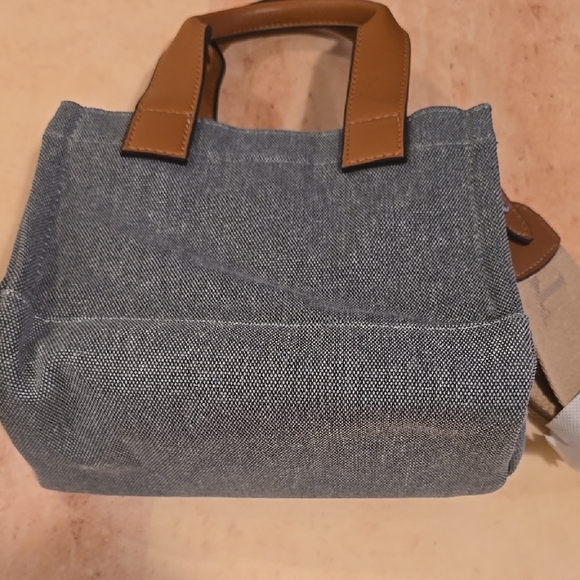 True Religion Blue and Tan  Purse - Picture 4 of 4